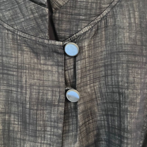 Comma short-sleeve summer jacket bolero, black grey, size M