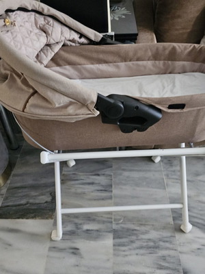 Kikka Boo Baby Bassinet with Stand and Wheels used