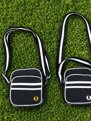 Fred Perry τσαντάκι χιαστί καινούριο, μαύρο
