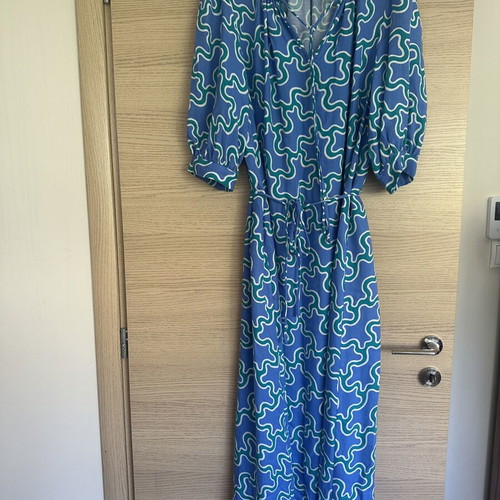 Φόρεμα Drogo Maxi από Diane Von Furstenberg σαν καινούργιο, μπλε και πράσινο
