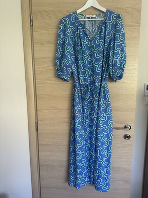Φόρεμα Drogo Maxi από Diane Von Furstenberg σαν καινούργιο, μπλε και πράσινο