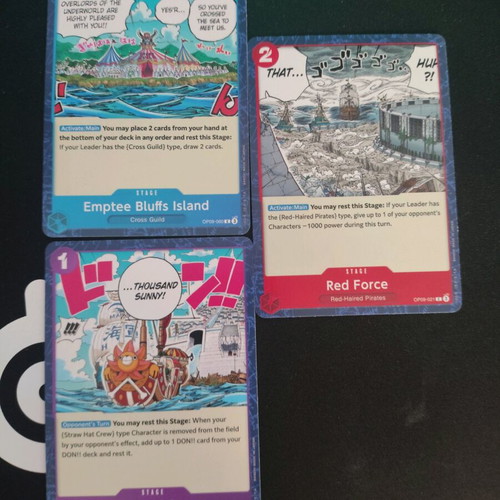 One Piece TCG pack of 42 op-9 common cards like new