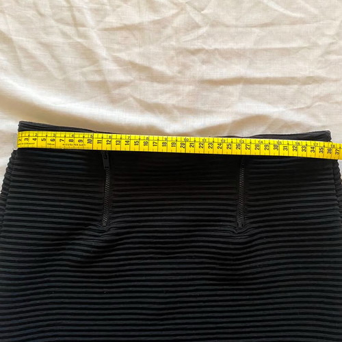 Bershka mini skirt tight fitted used, black