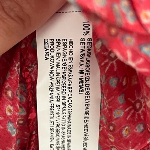 Zara silk top 100% new, unworn size M