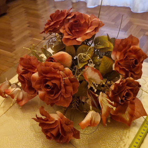 Artificial flowers decorative bouquet 40 cm like new