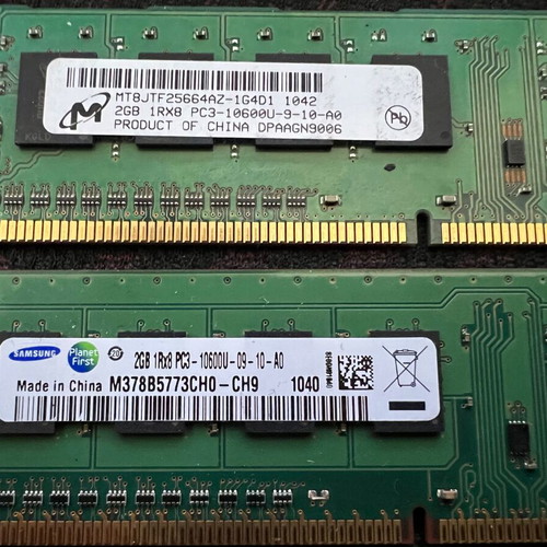 Ram PC DDR3 1x4 GB και 2x2 GB σαν καινούργιο