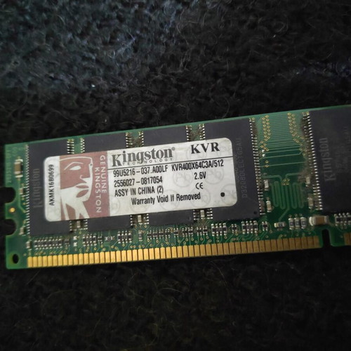 Kingston DDR RAM 512MB 400MHz like new