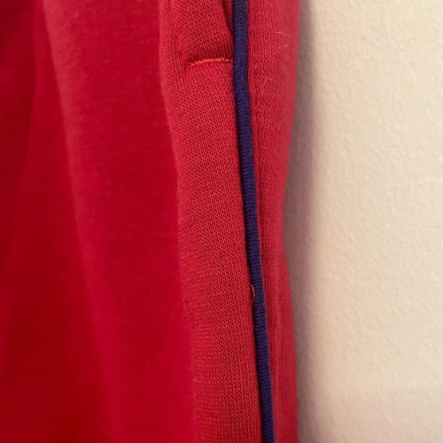 Slazenger red sweatpants with elastic cuffs, Large