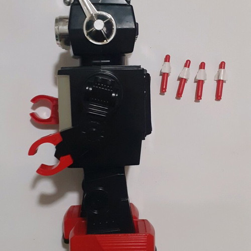 Kamco Saturn TV Robot used with worn box