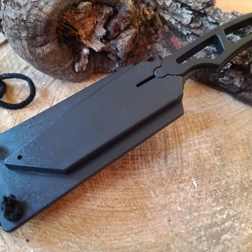 Survivor Fixed Blade Neck Knife HK-656 new with whistle