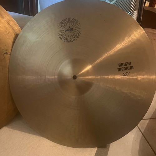 Paiste cymbals used