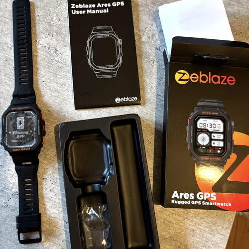 Zeblaze Ares GPS smartwatch with heart rate monitor L/M
