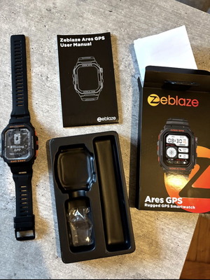 Zeblaze Ares GPS smartwatch with heart rate monitor L/M