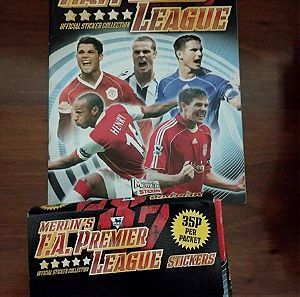 Merlins FA Premier League album+box