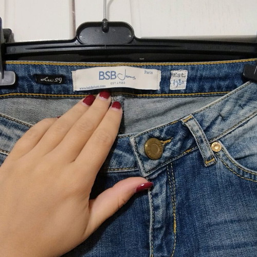 BSB bootcut jeans like new, blue, size S