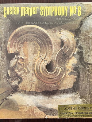Δίσκος βινυλίου Gustav Mahler Symphony No8 μεταχειρισμένος, διπλός