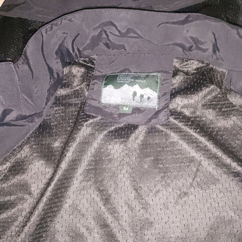 Outdoors men's windbreaker jacket like new, black, size M