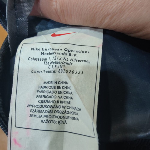 Nike crossbody bag used, blue