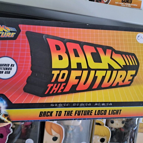 Back to the Future Logo Light new, battery or USB powered