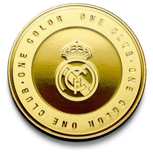 Real Madrid gold-plated coin 1902