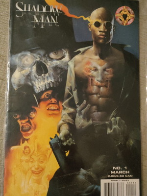Shadowman #1B comic book mint condition