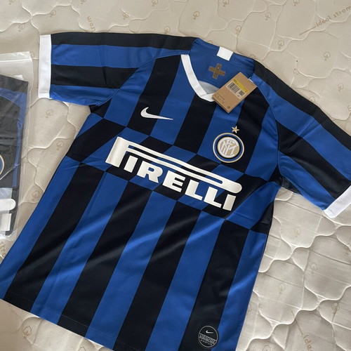 Inter Vintage Nike Jersey new, classic blue-black stripes with Pirelli