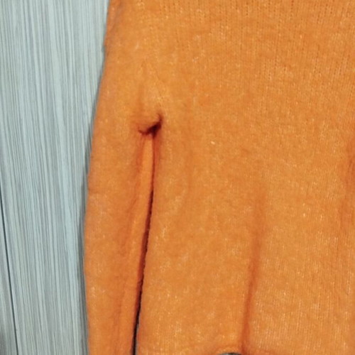 Zara orange sweater small, used