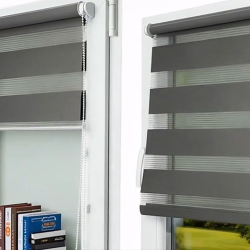 Modern Zebra (Day&Night) blinds like new 130x65 cm