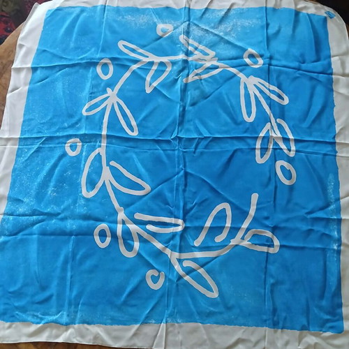 Silk scarf Olympic Games Athens 2004 new