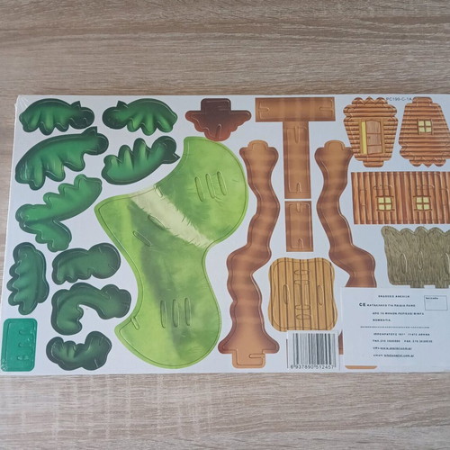 Wooden 3D assembly puzzle new, three-dimensional treehouse constructions