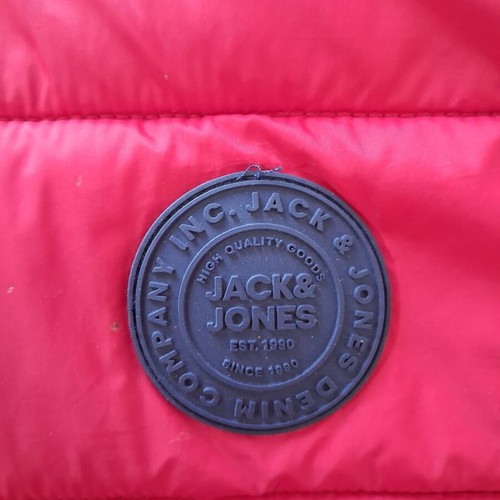 Jack & Jones sleeveless vest like new, red, sizes S/M