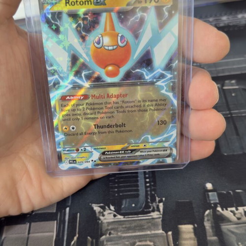 Rotom EX card like new
