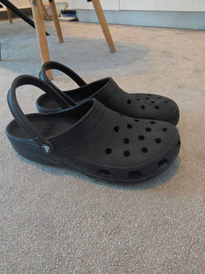 Crocs σαγιονάρες-πεδιλά μεταχειρισμένες, νούμερο 46, μπλε και μαύρες