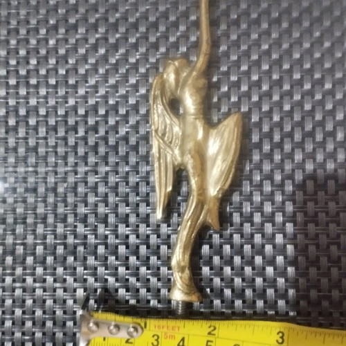 Bronze angel figure like new with screw base