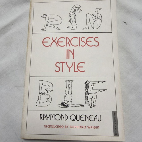 Exercises in Style by Raymond Queneau, like new, English translation