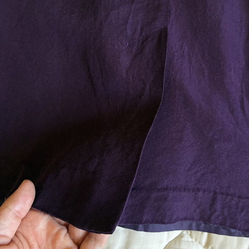 Boden Purple Silk-Blend Sleeveless Cocktail Dress Size M/L like new