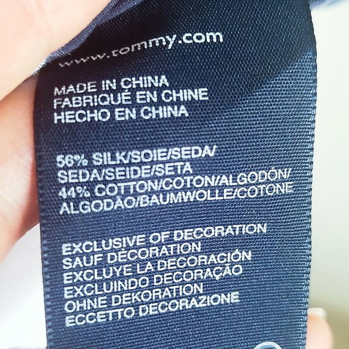 Tommy Hilfiger μπλούζα σαν καινούργια, μέγεθος L, μετάξι και βαμβάκι