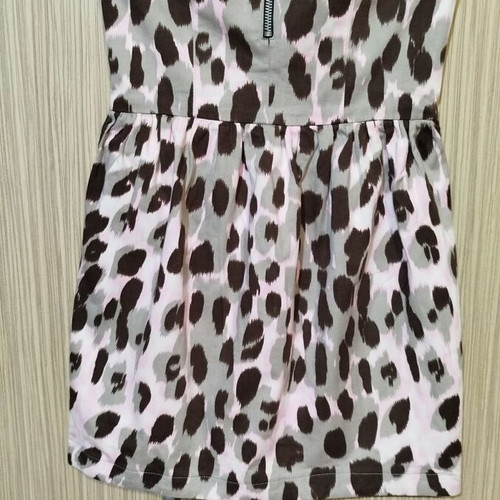Φόρεμα Topshop Y2k vintage αφορετο, ροζ, βαμβακερό