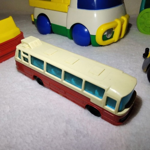 Vintage Retro Toy Vehicles set of 5 used