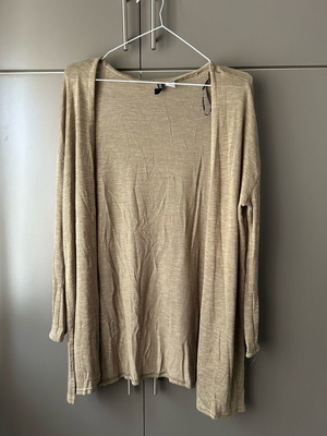 H&M cardigan like new, olive/khaki, size S