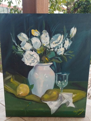 Oil painting The Softness of Things like new