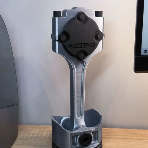 Piston Clock tabletop new, analog