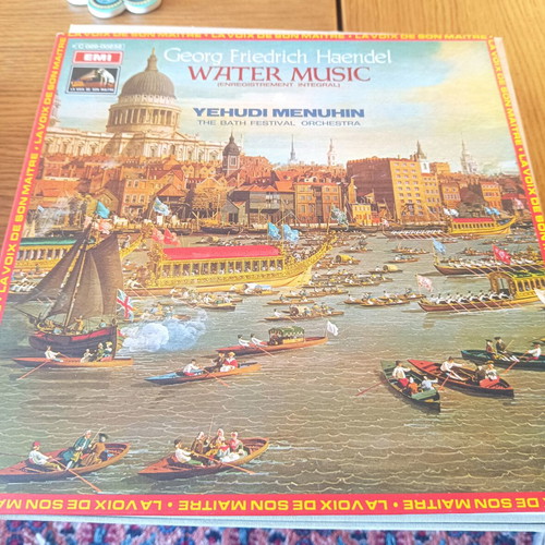 Water Music vinyl record by Georg Friedrich Händel like new