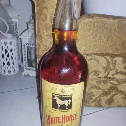 White Horse whisky sealed 4.5 liters, about 45 years old