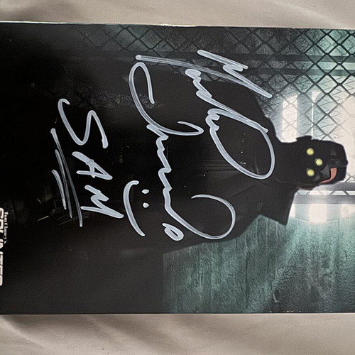 Splinter Cell PC Big Box signed by Sam Fischer like new