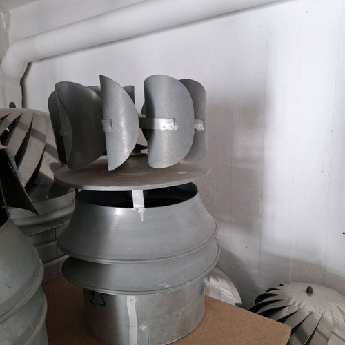 Fireplace cap new, rotating, size Φ25