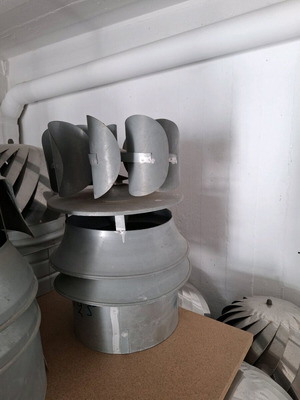 Fireplace cap new, rotating, size Φ25
