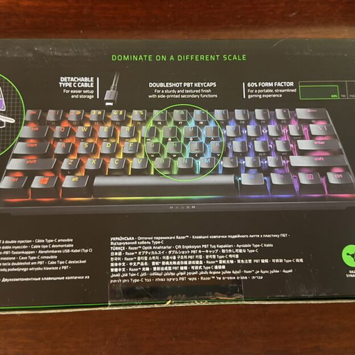 Razer Huntsman Mini keyboard new sealed