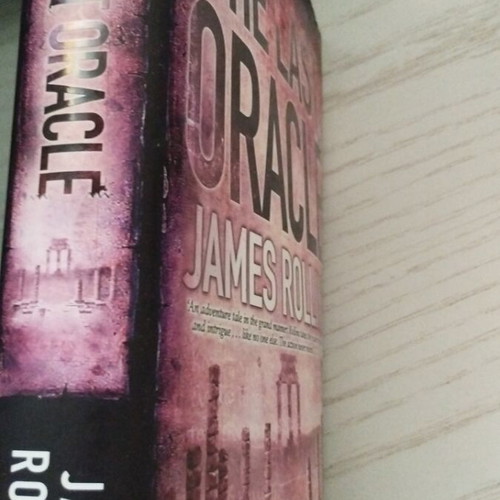 The Last Oracle hardcover book like new by James Rollins