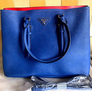 Τσάντα Prada - royal blue Prada bag never used